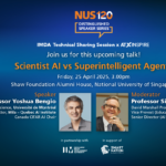 NUS120 Distinguished Speaker Series: Prof Yoshua Bengio & Prof Simon Chesterman